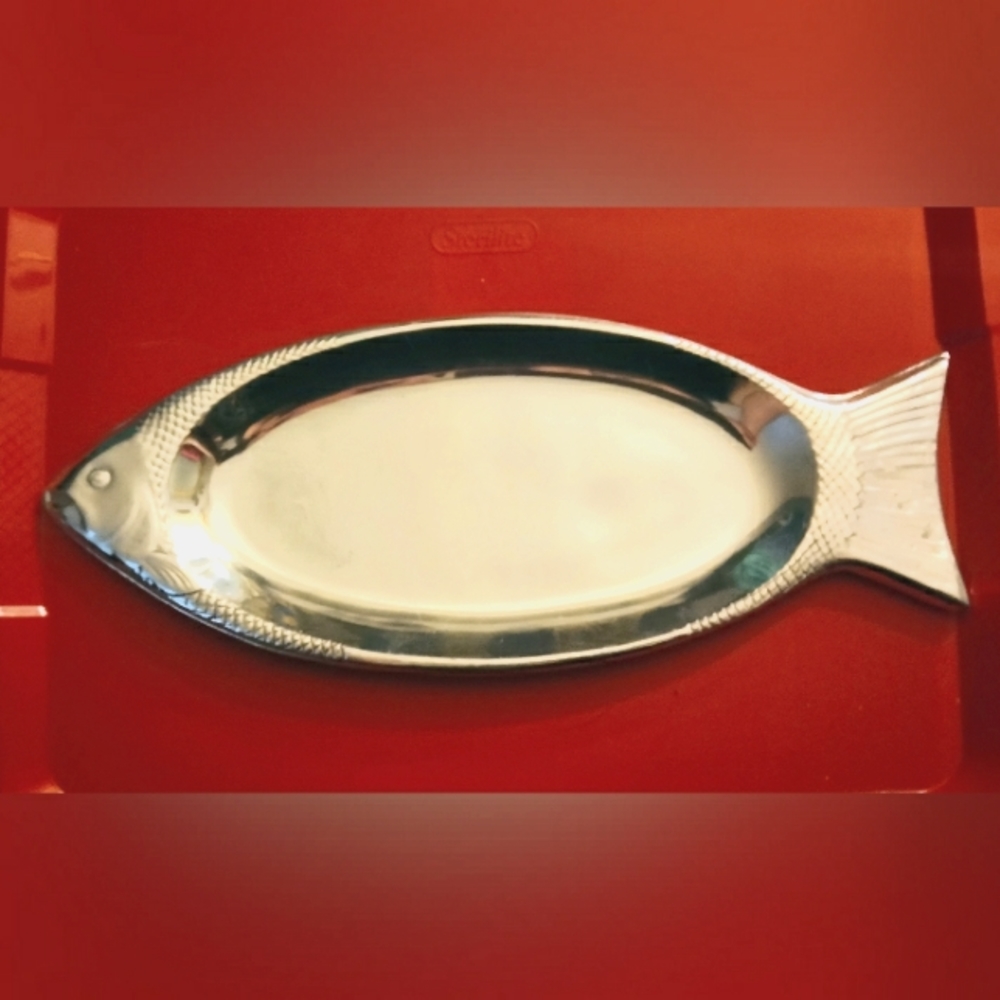 Pewter Fish Tray by Holland Boone